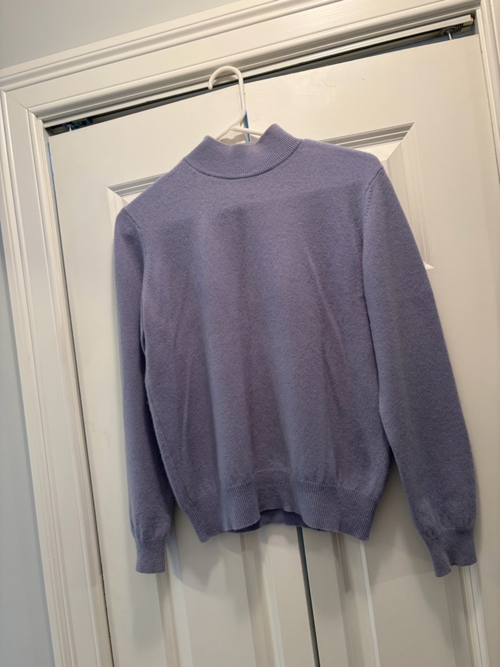 Light Blue - Charter Club Cashmere Mock Neck Sweater